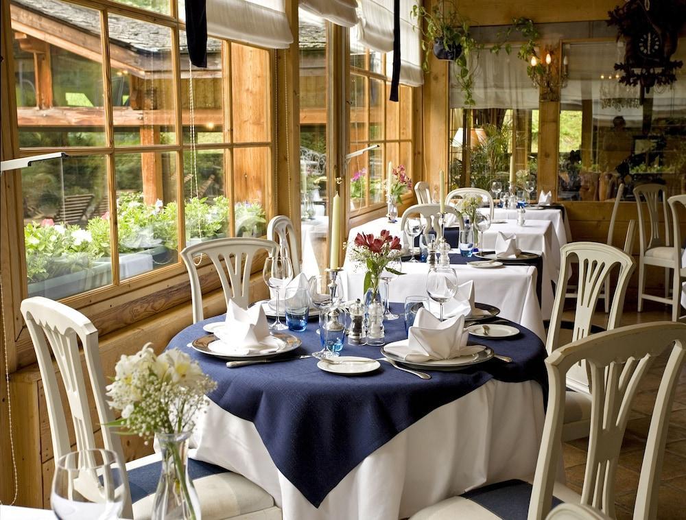 Hotel Le Jeu De Paume Chamonix Restaurant foto